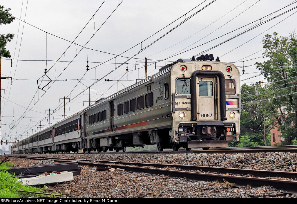 NJT 6052 on train 7816